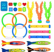 Summer Pool Diving Toys For Kids - Underwater Gem Set