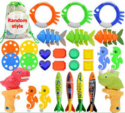 Summer Pool Diving Toys For Kids - Underwater Gem Set