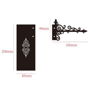 T Library Bookshelf Lighting Lantern Metal Craftwork