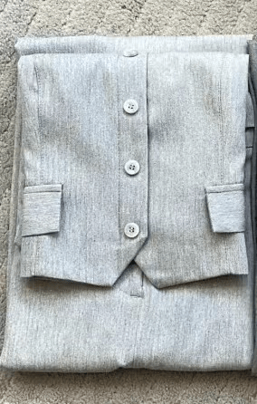 Tailored Set: Vest and Long Skirt (One Set)