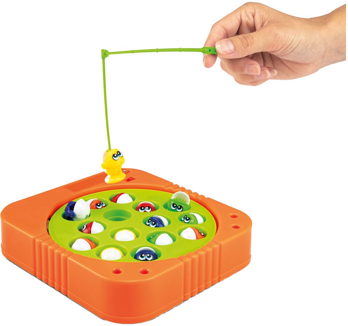 Toi-Toys electronic fishing game with 3 fishing rods