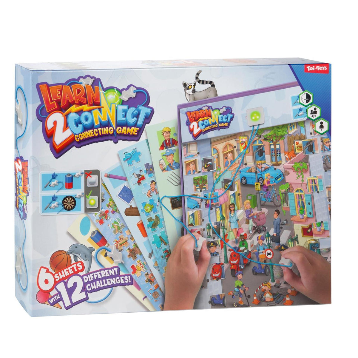Toi-toys electronic game -learn2connect- (4-6yrs)+