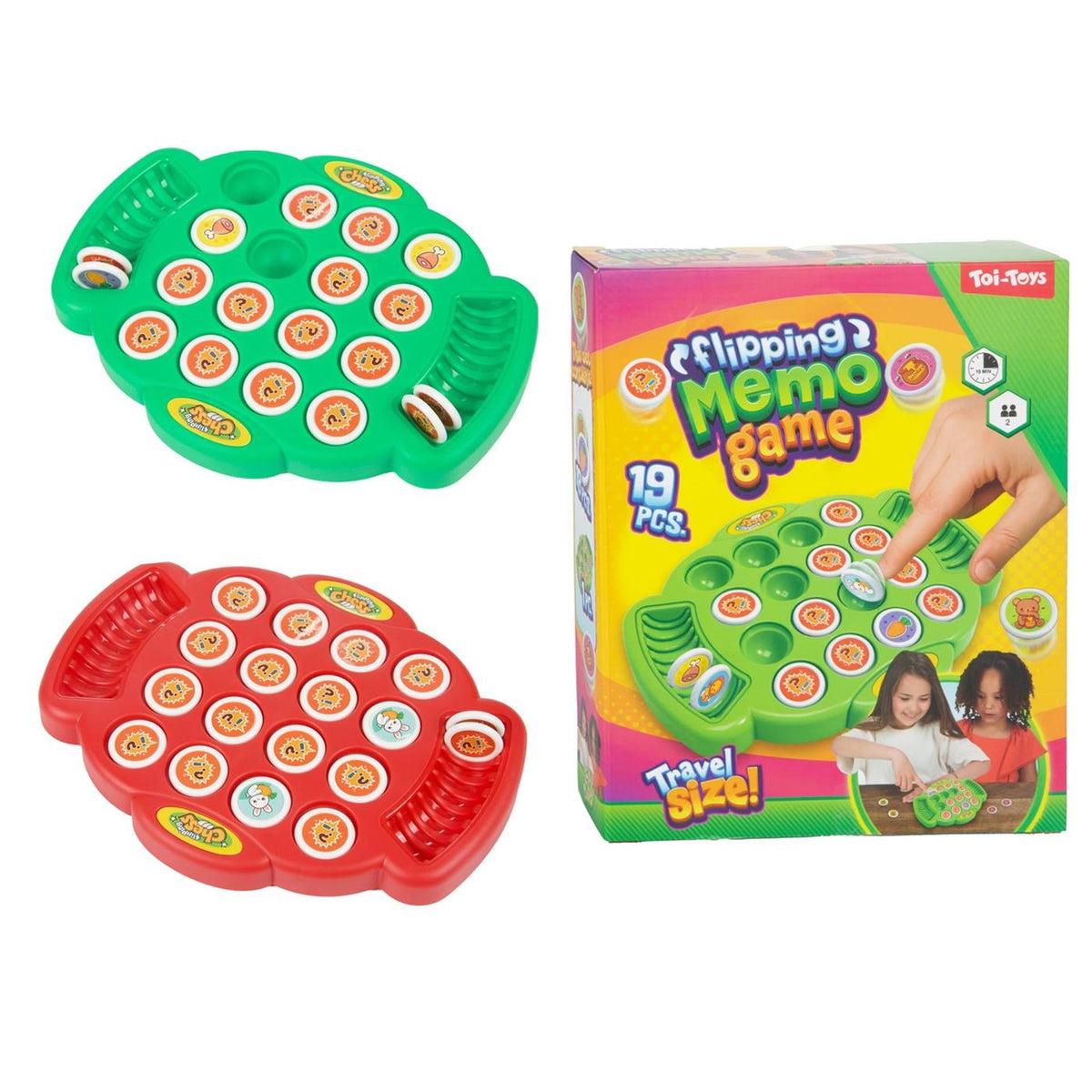 Toi-Toys Memo Flip-Over Memory Game