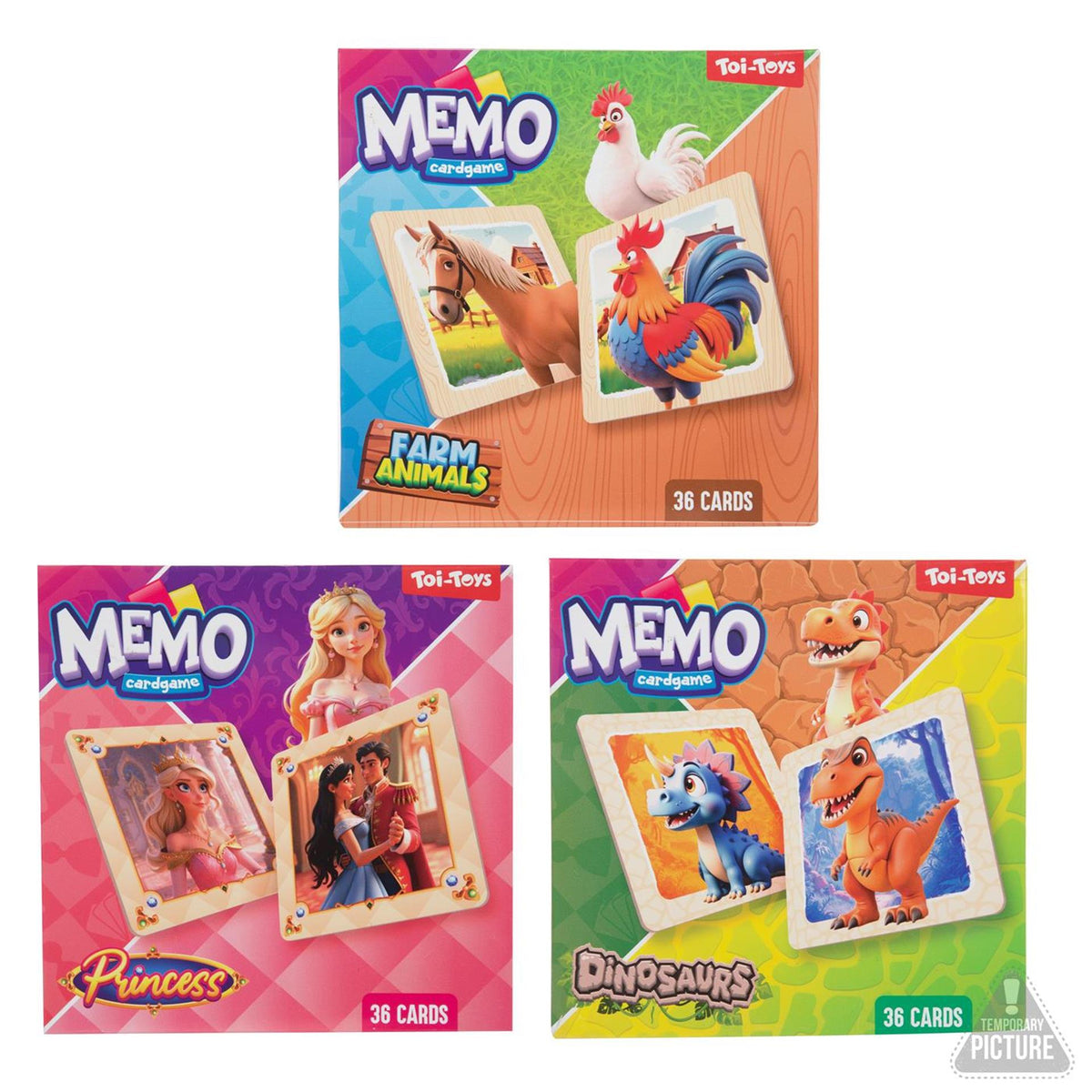 Toi-Toys Memory Game - 36 Pieces