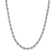 Trendy 18K Gold Plated Stainless Steel Twist Chain Necklace