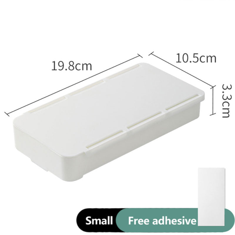 Under-Desk Small Drawer Shelf Organizer for Home Office
