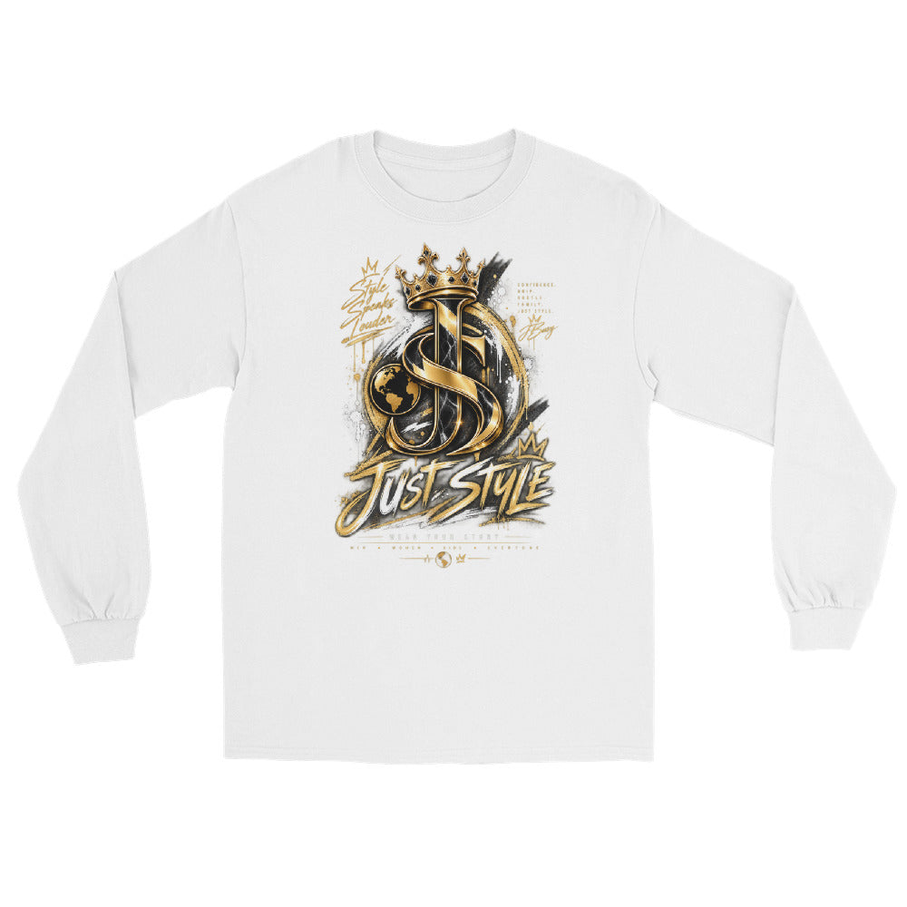 JUST STYLE WEAR YOUR STORY Signature Long Sleeve T-Shirt
