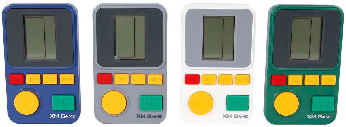 Van manen brickgame retro game console 23 games 6.5x11cm toys.