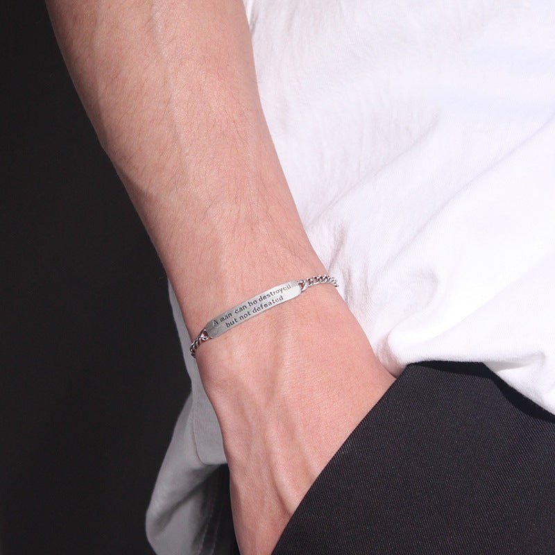 Vintage Thai Silver Men's Bracelet