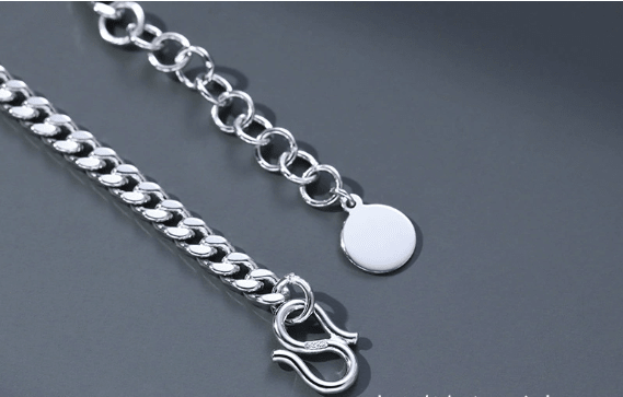 Vintage Thai Silver Men's Bracelet