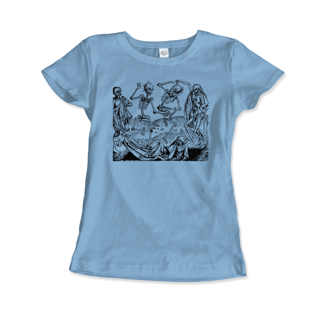 Wolgemut Dance of Death from "The Nuremberg Chronicle", 1493 t-shirt