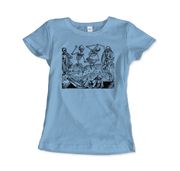 Wolgemut Dance of Death from "The Nuremberg Chronicle", 1493 t-shirt