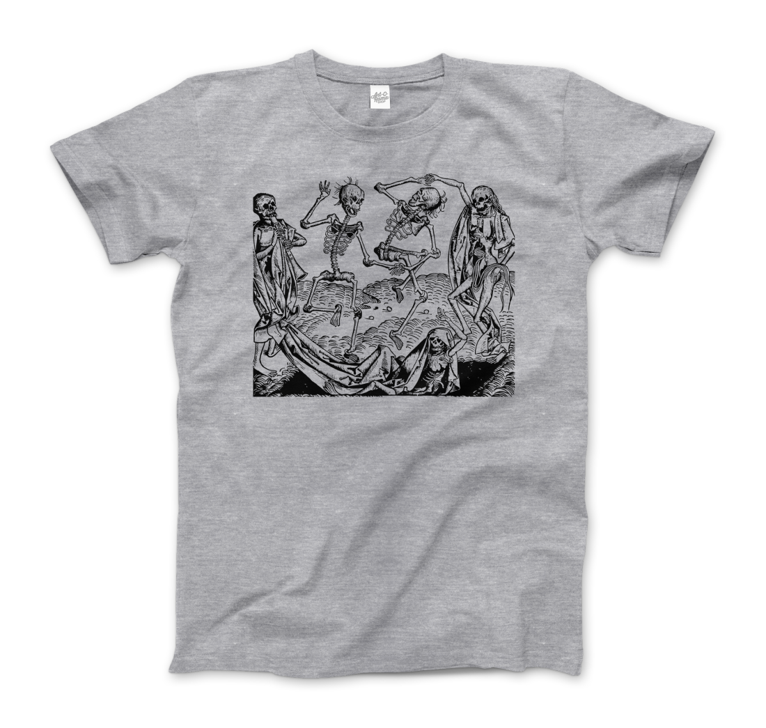 Wolgemut Dance of Death from "The Nuremberg Chronicle", 1493 t-shirt