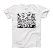 Wolgemut Dance of Death from "The Nuremberg Chronicle", 1493 t-shirt
