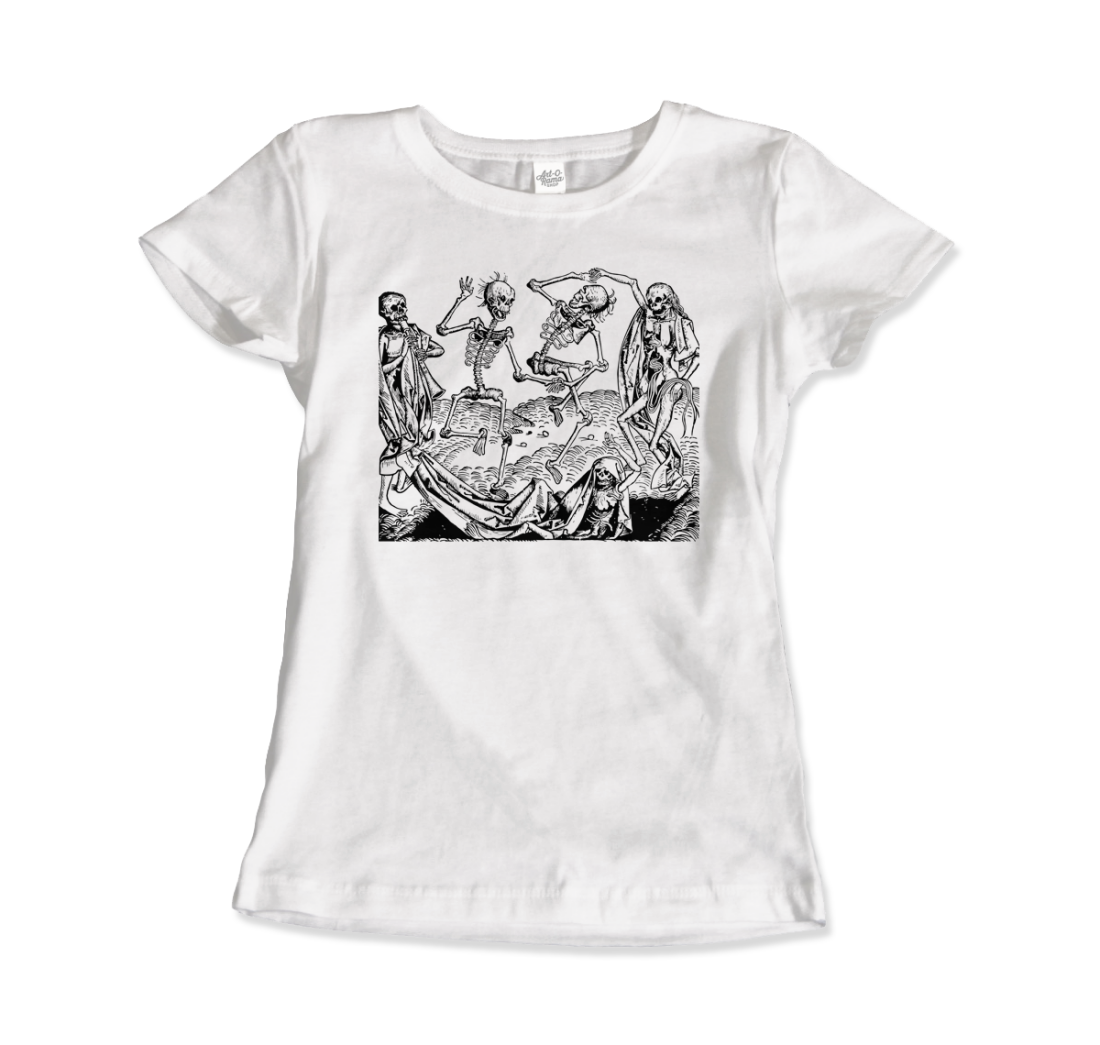Wolgemut Dance of Death from "The Nuremberg Chronicle", 1493 t-shirt