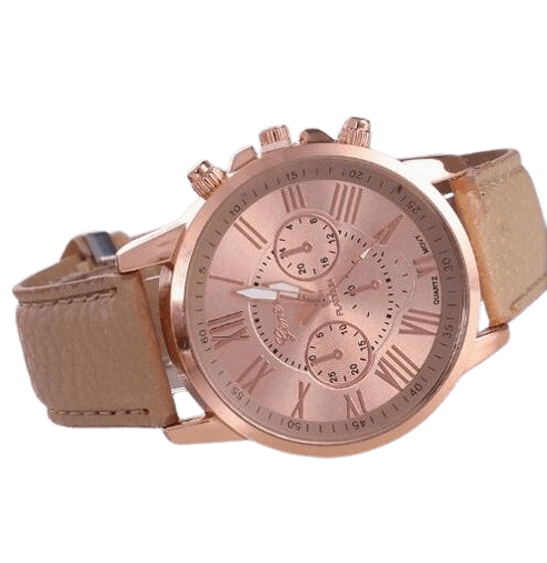 Women's Leather Watch & Men's Outdoor Quartz Watch