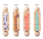 Wooden Animal Handbell Puzzle for Kids
