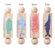 Wooden Animal Handbell Puzzle for Kids