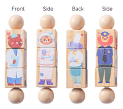 Wooden Animal Handbell Puzzle for Kids