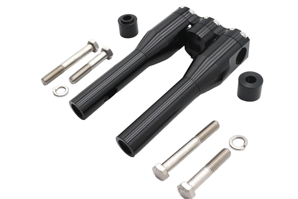 Wyatt Gatling 8 inch Baron Style Riser Set Black