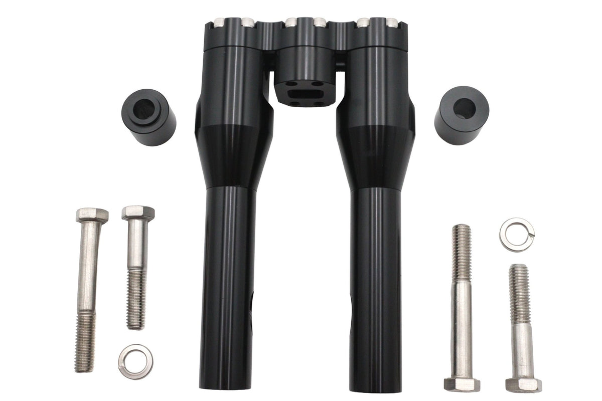 Wyatt Gatling 8 inch Baron Style Riser Set Black