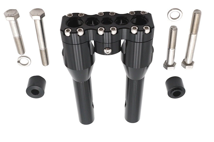 Wyatt Gatling 8 inch Baron Style Riser Set Black