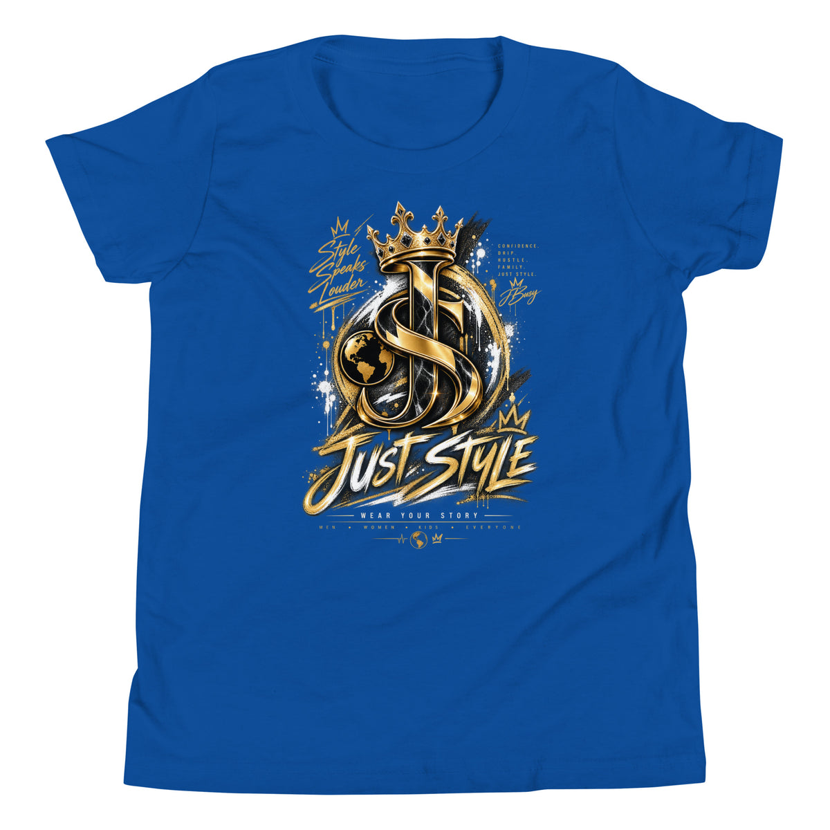 JUST STYLE YOUTH SIGNATURE T-SHIRT